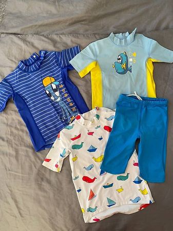 Hyphen UV Shirts  und Badehose Gr. 92/98  UV-Schutz 80