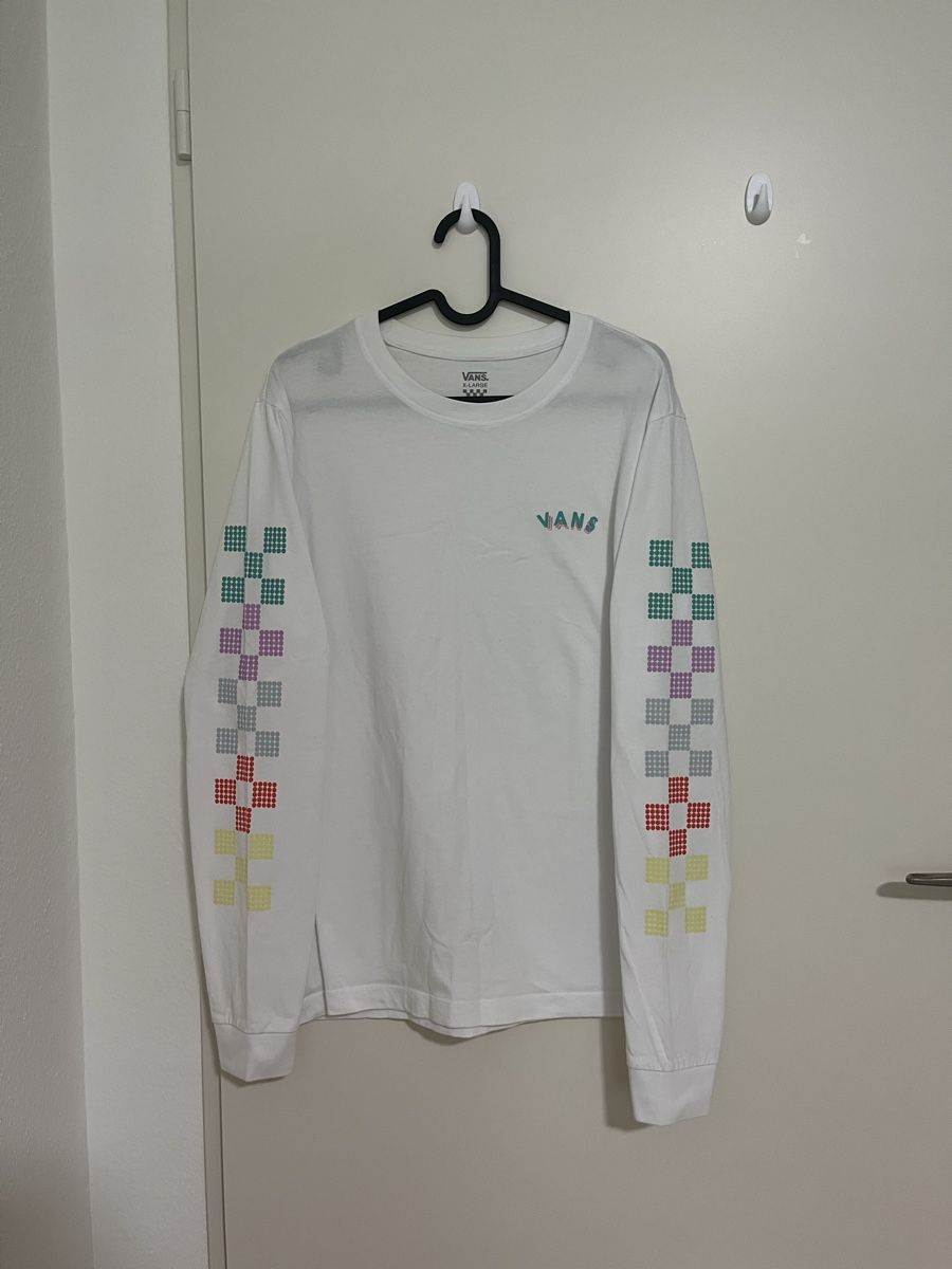 Vans T-shirt: white vans long sleeve – Nuovo (secondo la descrizione) da Füllinsdorf venduto da si.ja.35