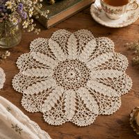 🤍 Kunstvolles Häkeldeckchen Spitzdeckchen Doily