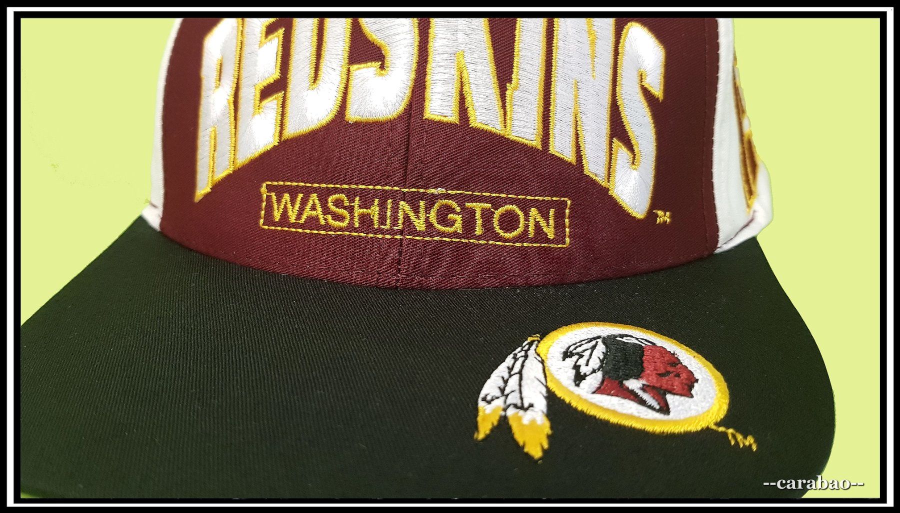 Hüte, Mützen & Caps: Vintage Snapback Cap - Washington Redskins / Nr. C-2955 – Neu (gemäss Beschreibung) aus Winterthur von -carabao- 1