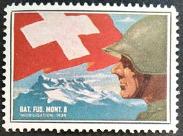 Soldatenmarke 2.WK, Geb Füs Bat 8, 5. Aufl schwa, Wi Inf 97