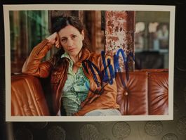 Delia Mayer - handsigniertes Foto - CH Tatort