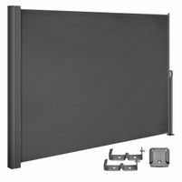 Store latéral auvent gris anthracite 