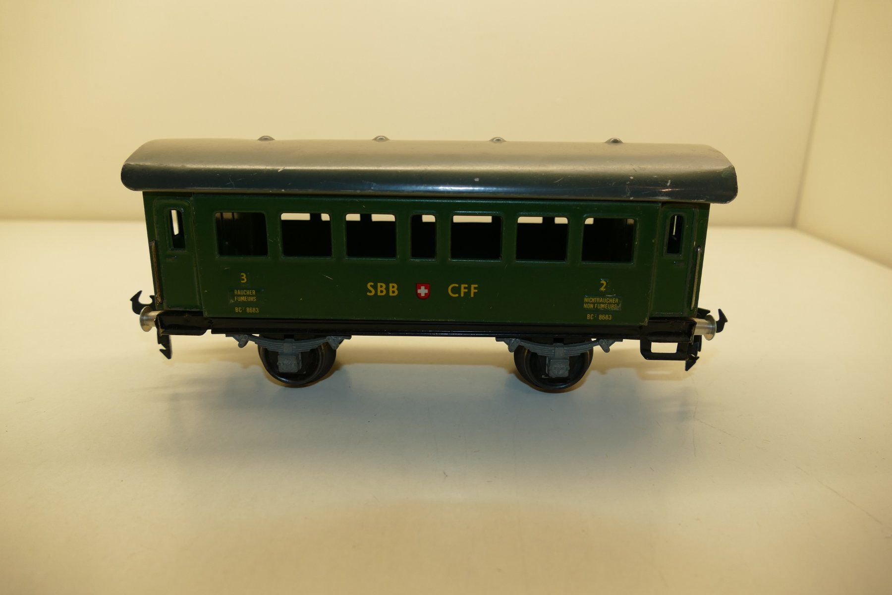 Buco Modellini di ferrovie: Buco 0: SBB 2./3.Kl. Personenwagen – Usato da Niederhasli venduto da rail-duerst 1