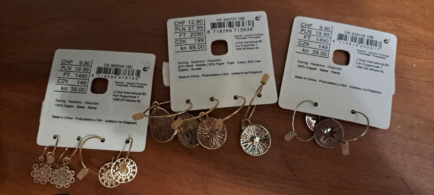 Autres bijoux: Ohrringe Set – Neuf avec emballage d'origine à Neuenkirch par domsalat7 1