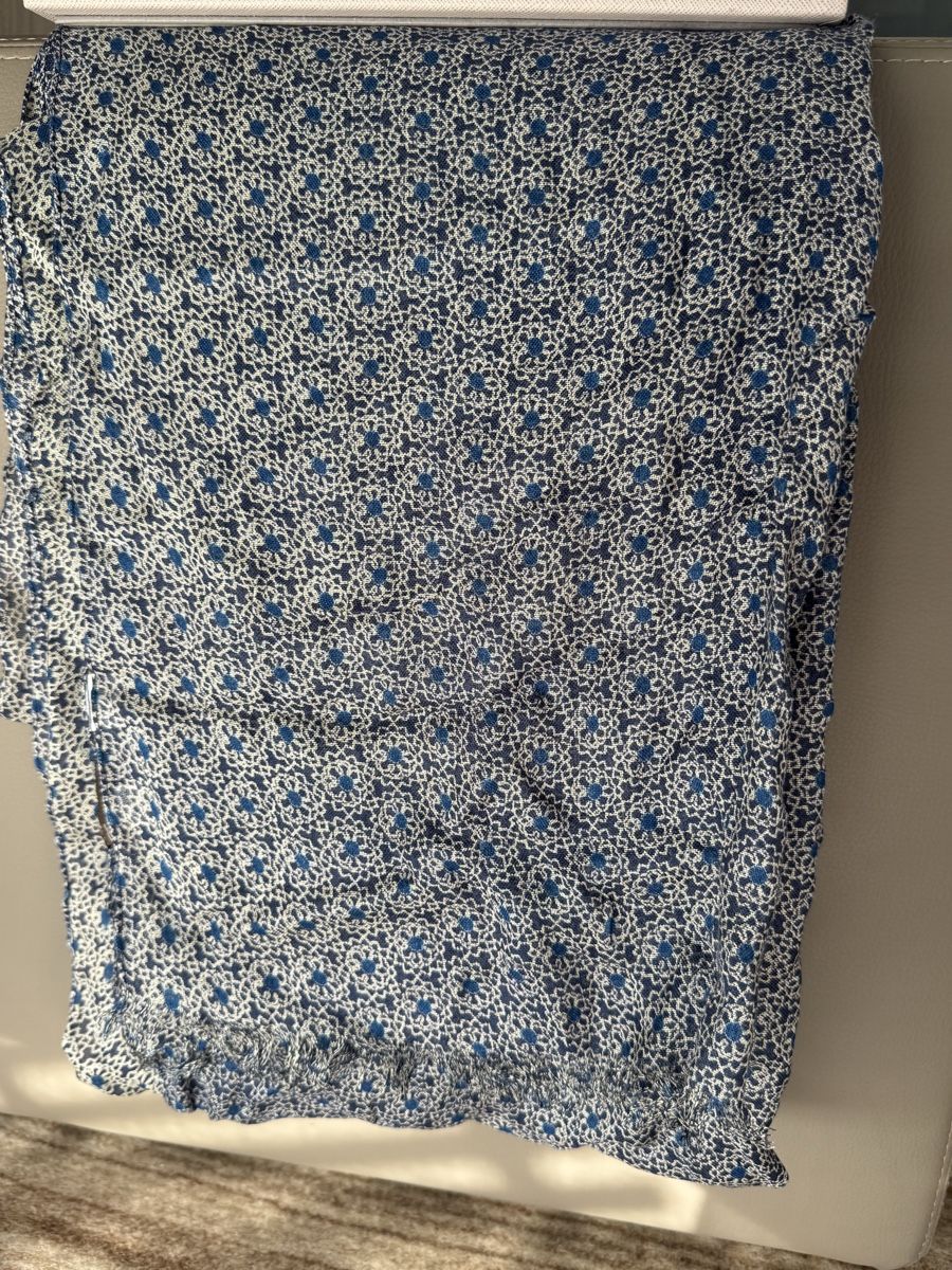 Foulards, Tücher & Schals: Foulard Camicissima stampa blu 100% viscosa – Gebraucht aus Viganello von mat_bds6 2