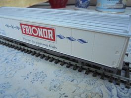 Modelleisenbahn Roco KühlwagenAufschrift Frionor weiss 16cm