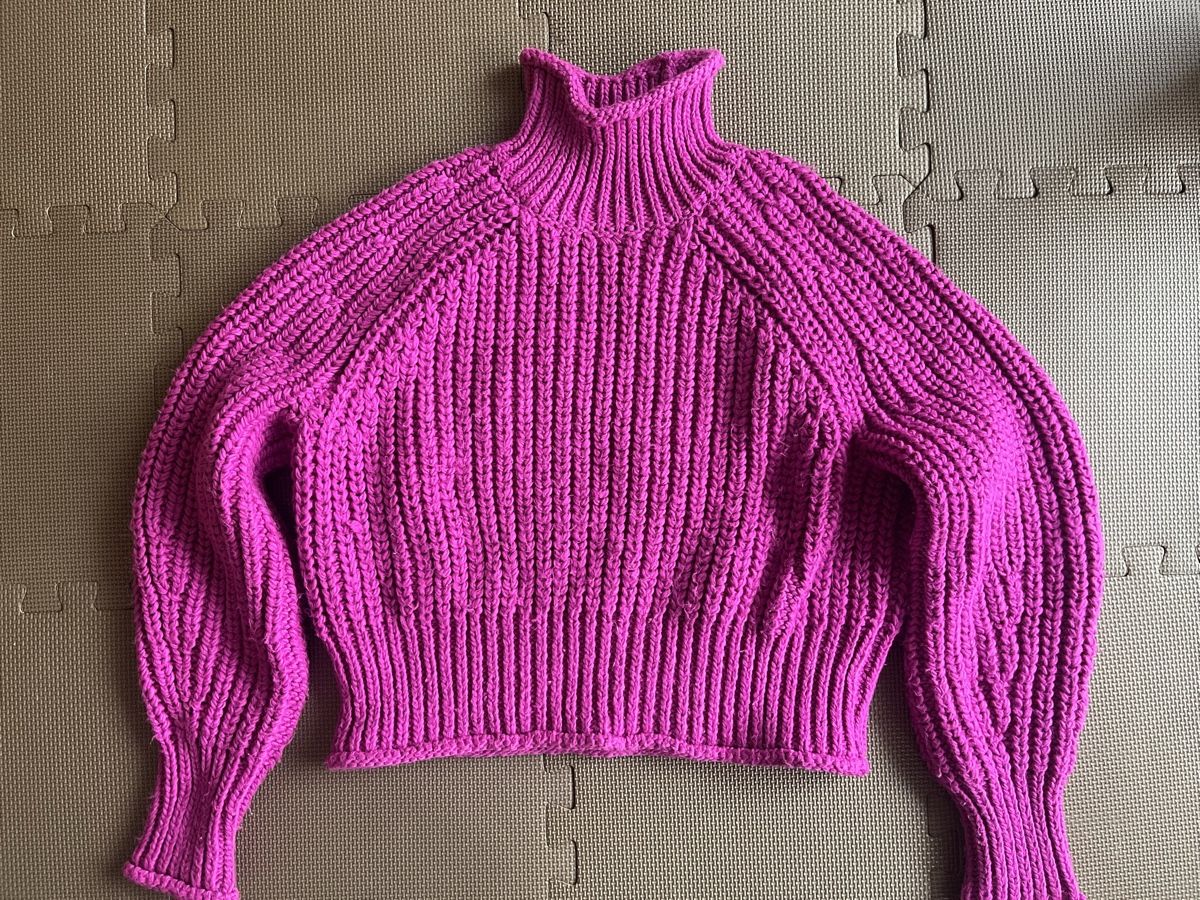 H&M Maglioni & Felpe: Pull en maille fuchsia H&M, taille S – Usato da Hauterive NE venduto da Lipal