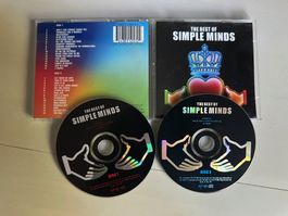 SIMPLE MINDS tolle Kult CD's Top Hits 2 CD The best of 80's
