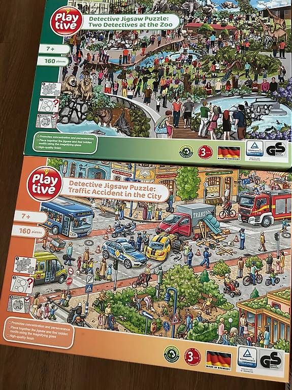 Puzzle: 5 Tolle Puzzle, eines mit Zahlen – Usato da Arbon venduto da Tschu79 1