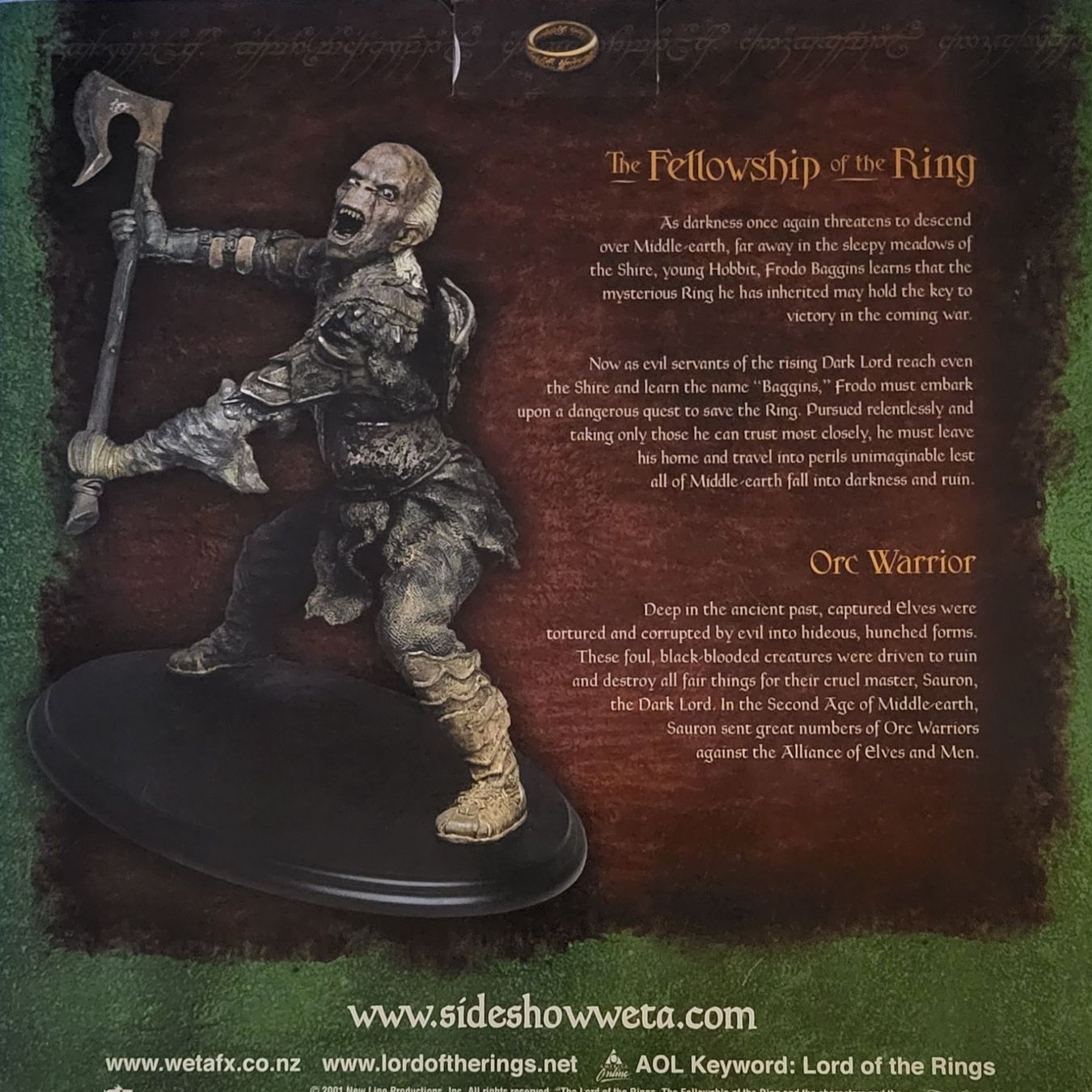 Statuette: Orc Warrior 1/6 Scale Ploystone Figure – Nuovo e nell'imballaggio originale da Weissbad venduto da luc_g25h 1