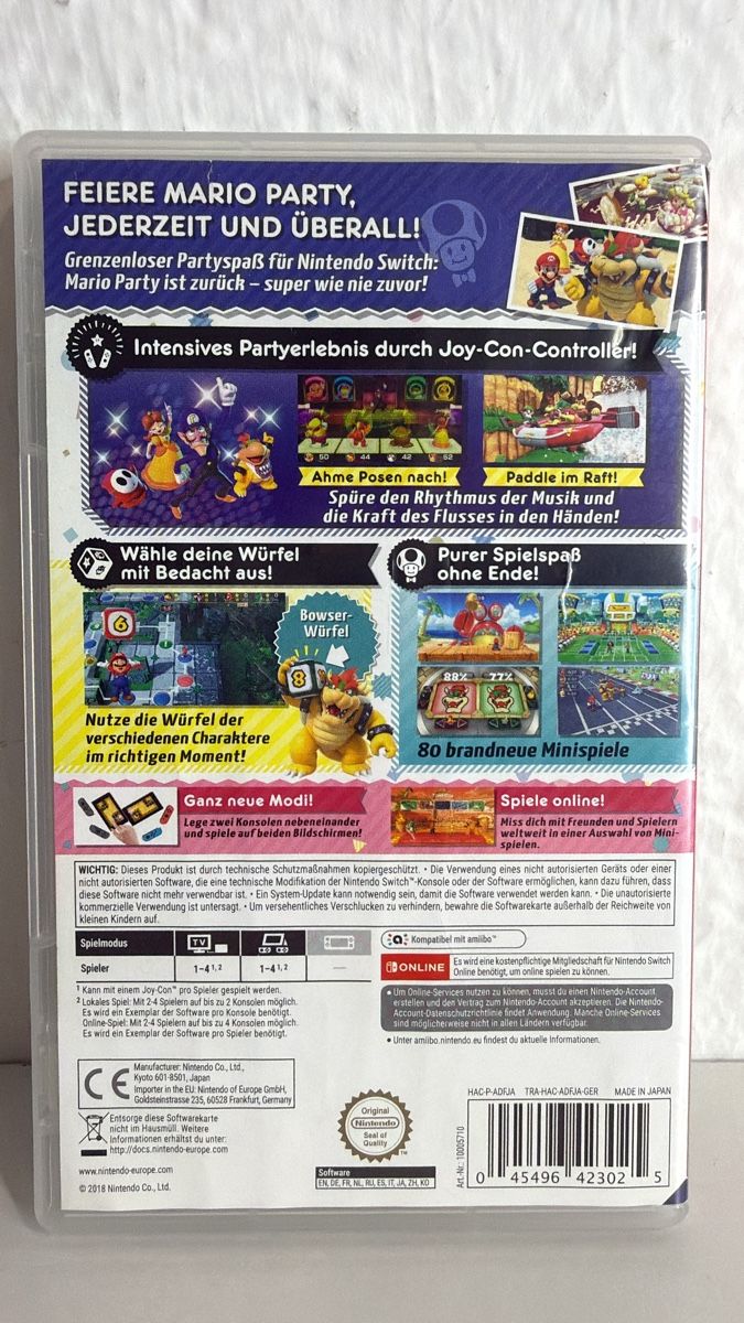 Nintendo Spiele: Super Mario Party for Nintendo Switch - Great Condition! – Gebraucht aus Ehrendingen von bubulence 1