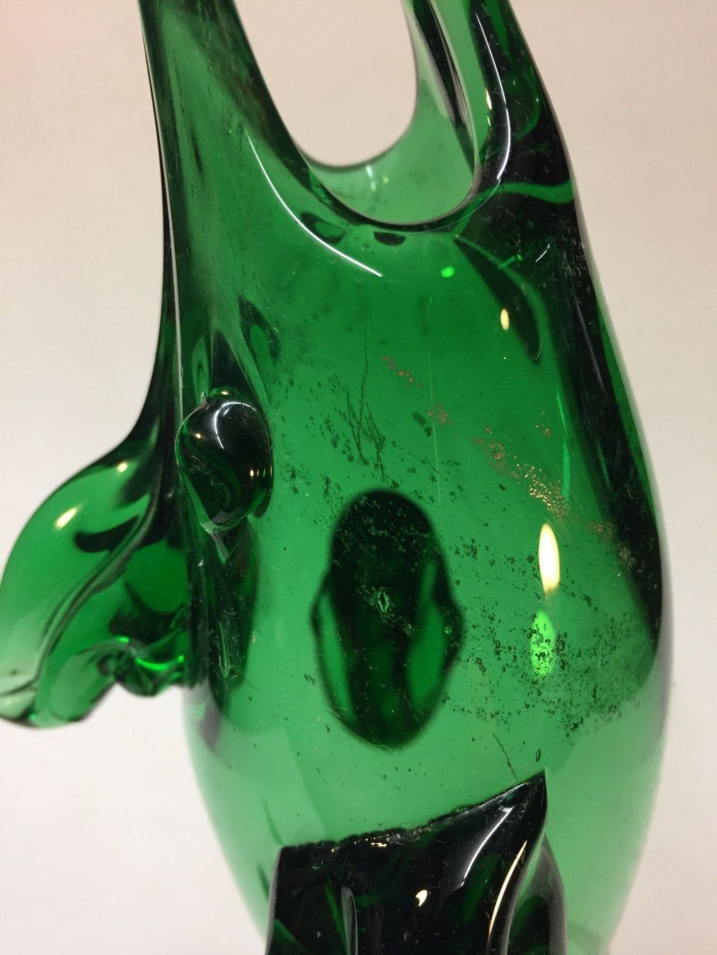Vasi & Recipienti: Wunderschöne Vase aus Glas – Usato da Schaffhausen venduto da vintageworld 7