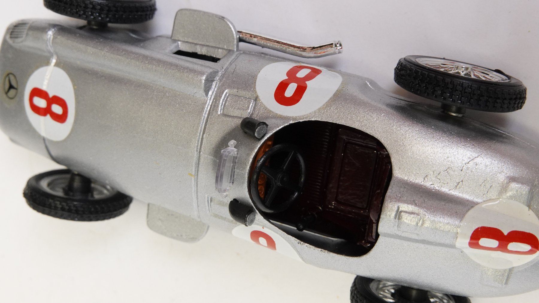 Brumm Modellautos: e55 Brumm 1/43 Mercedes W196 #8 silber – Gebraucht aus Thun von evinka_gmbh 7
