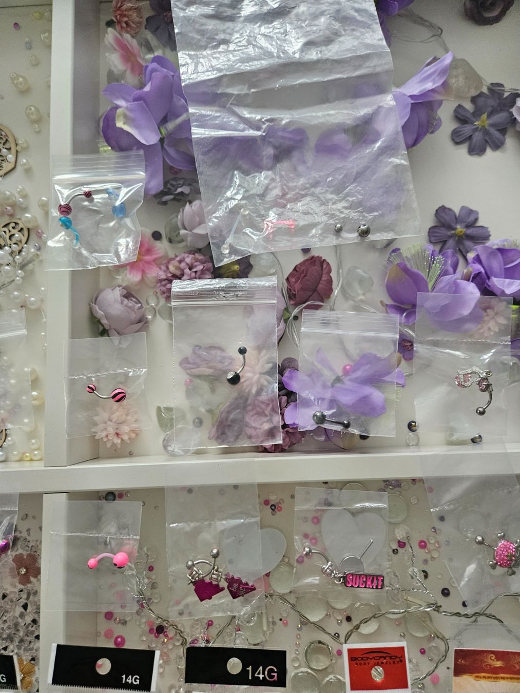 Piercingschmuck: Piercing Konvolut ungetragen neu – Neu (gemäss Beschreibung) aus Unterägeri von Sleepbear 5