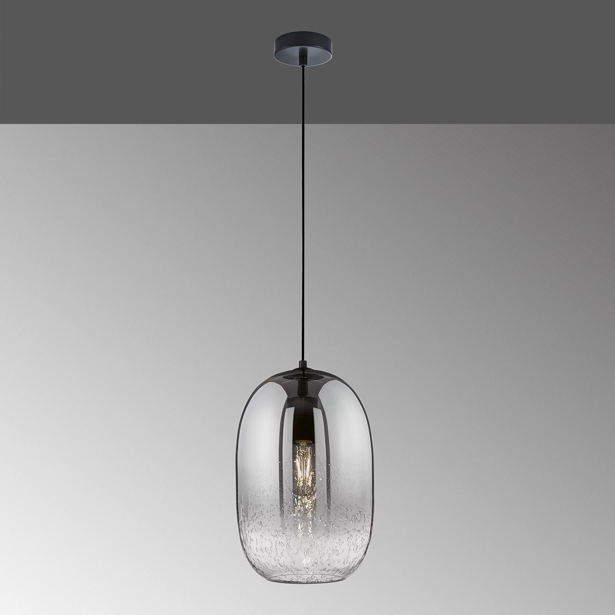 Lampadari & plafoniere: Pendelleuchte, Glasschirm, Oval, 20 cm Ø – Nuovo (secondo la descrizione) da Kreuzlingen venduto da Smart-Light