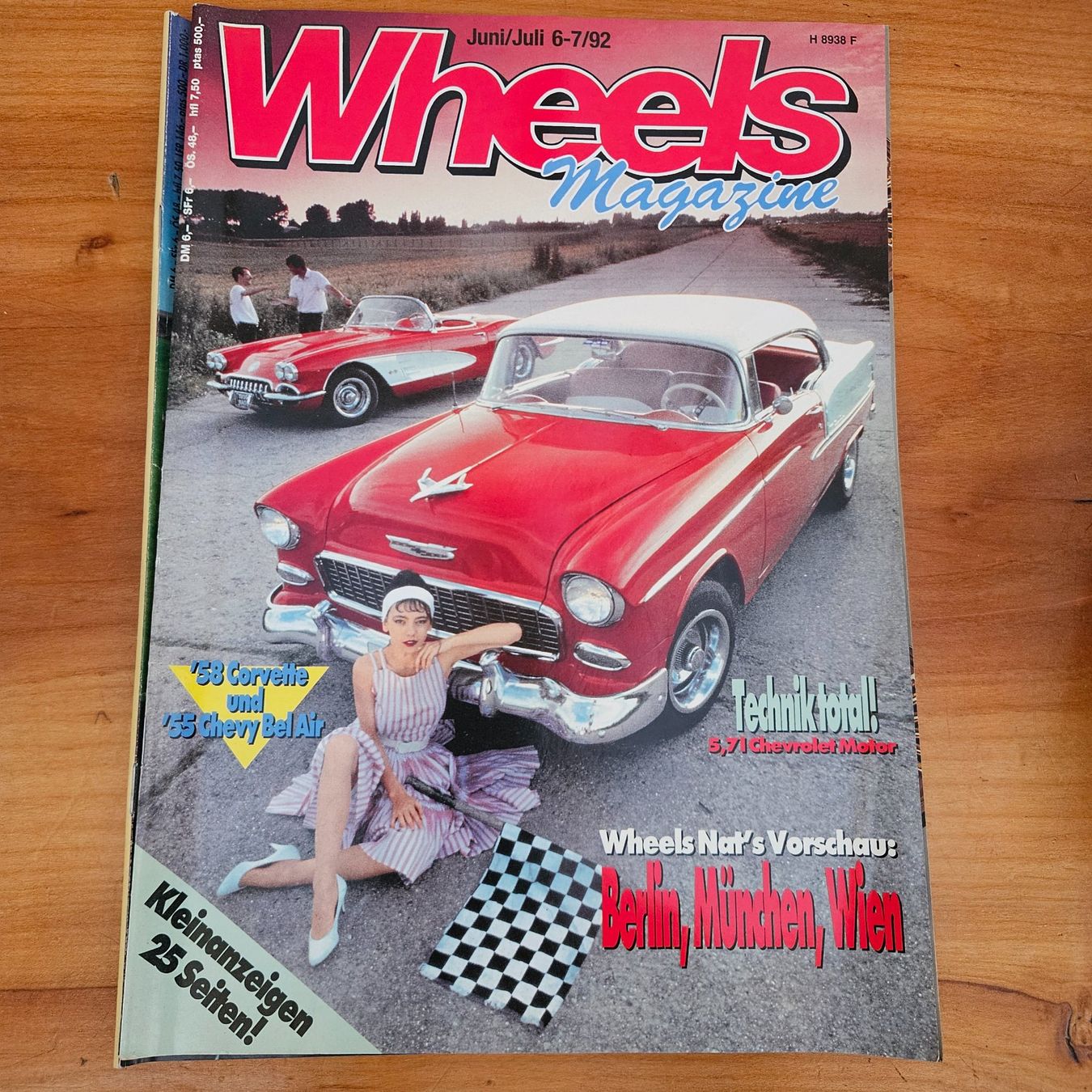 Riviste & Magazine: 6 Stück Wheels Magazine Rod & Classic1992 – Usato da St.Gallenkappel venduto da RocknSkull 1