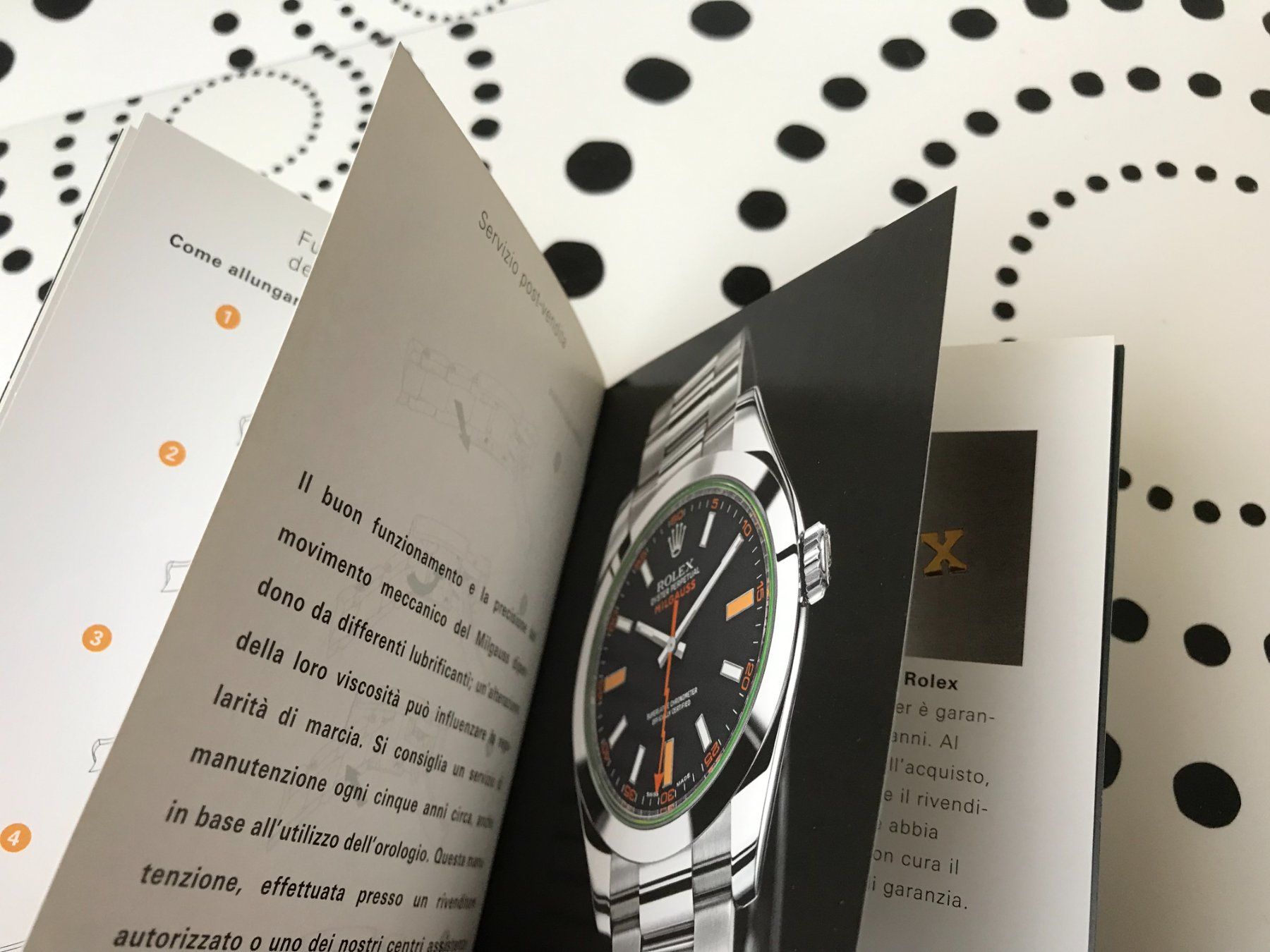 Dokumente: ROLEX ORIG. MILGAUSS - OPERATING INSTRUCTIONS -  - NEW !!! – Neu (gemäss Beschreibung) aus Epalinges von dream-watch 5