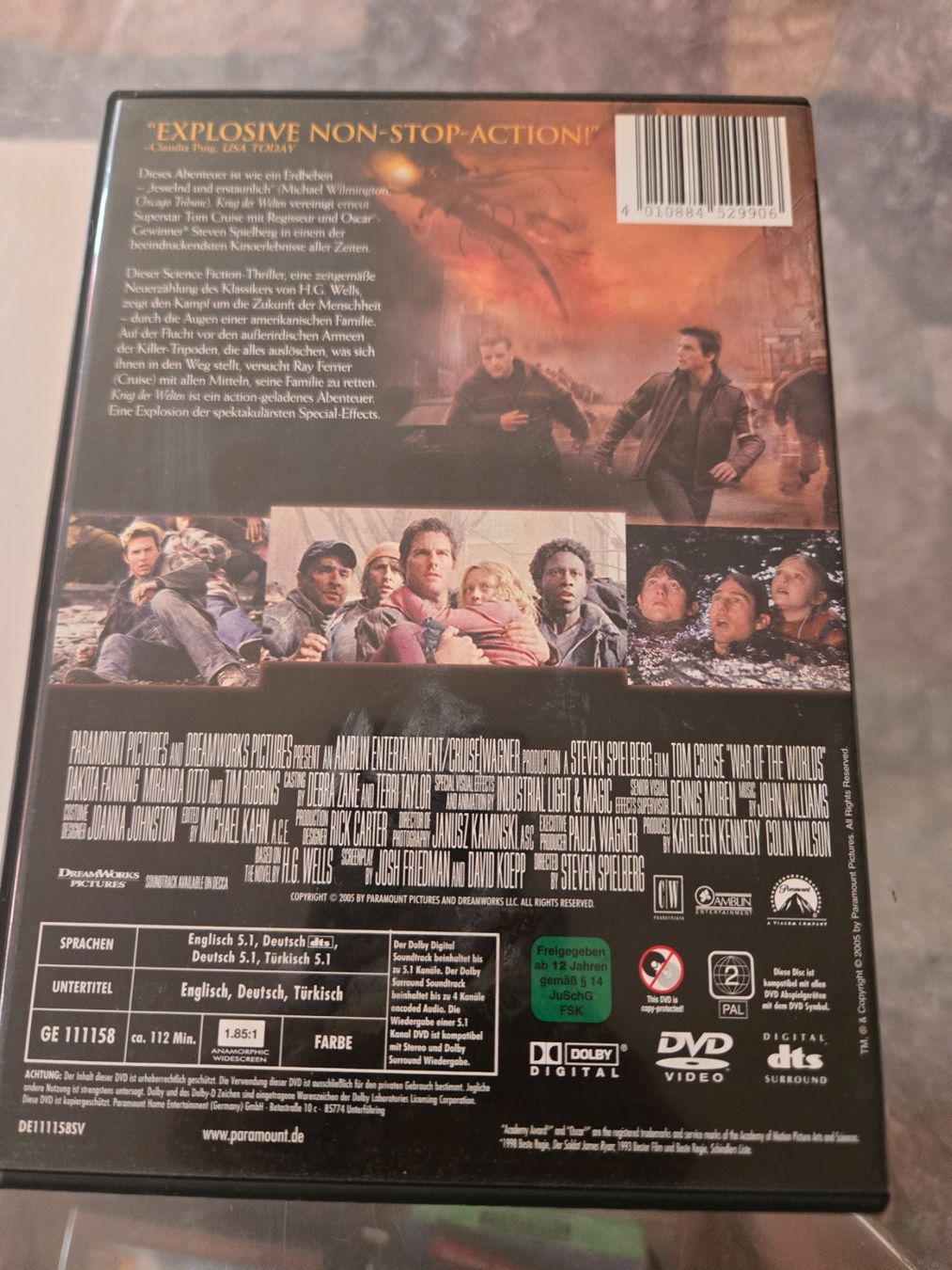 Tutti i DVDs: Krieg der Welten DVD – Usato da Bussigny venduto da Kfdlt 1