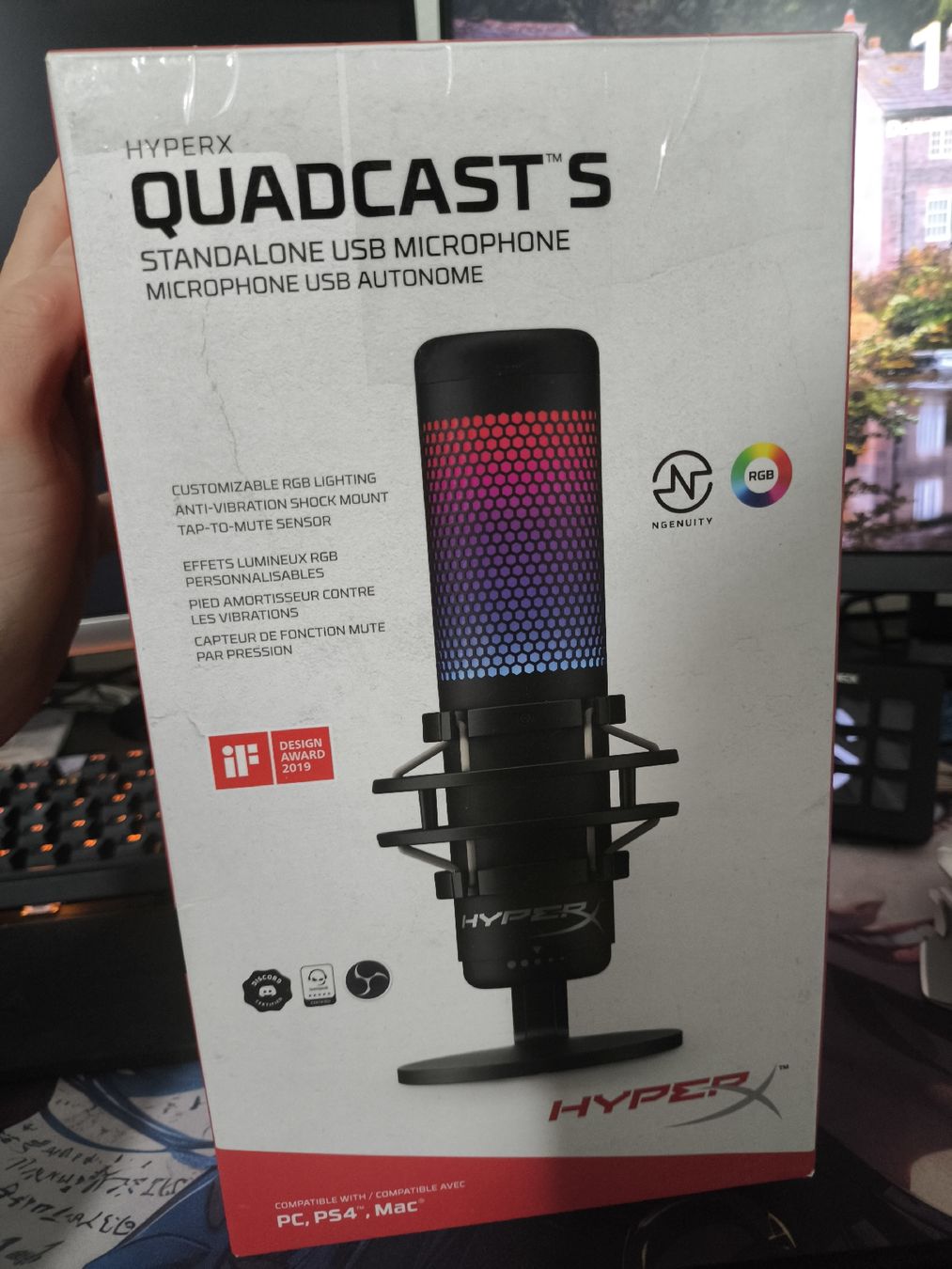 Hyperx Mikrofone: HyperX Quadcast S Microphone USB – Gebraucht aus Basel von Heaven_Burns_Red