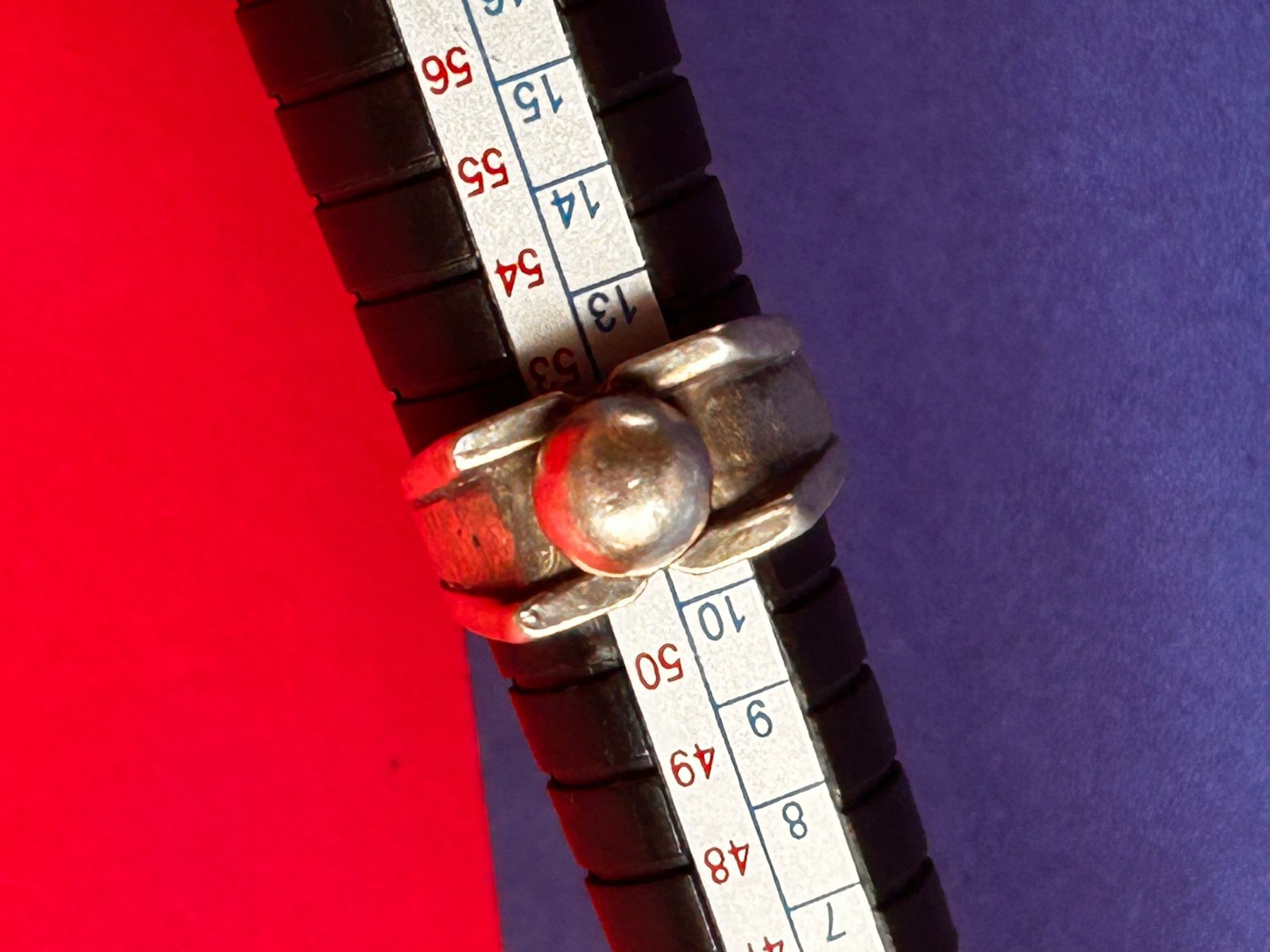 Ringe: Silberring Kugelring Abstrakt (Gr. 52) – Gebraucht aus Laufen von Bellavitaboom 5
