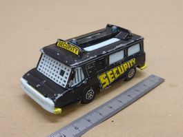 Corgi High Speed Van Security schwarz gebraucht Modellauto
