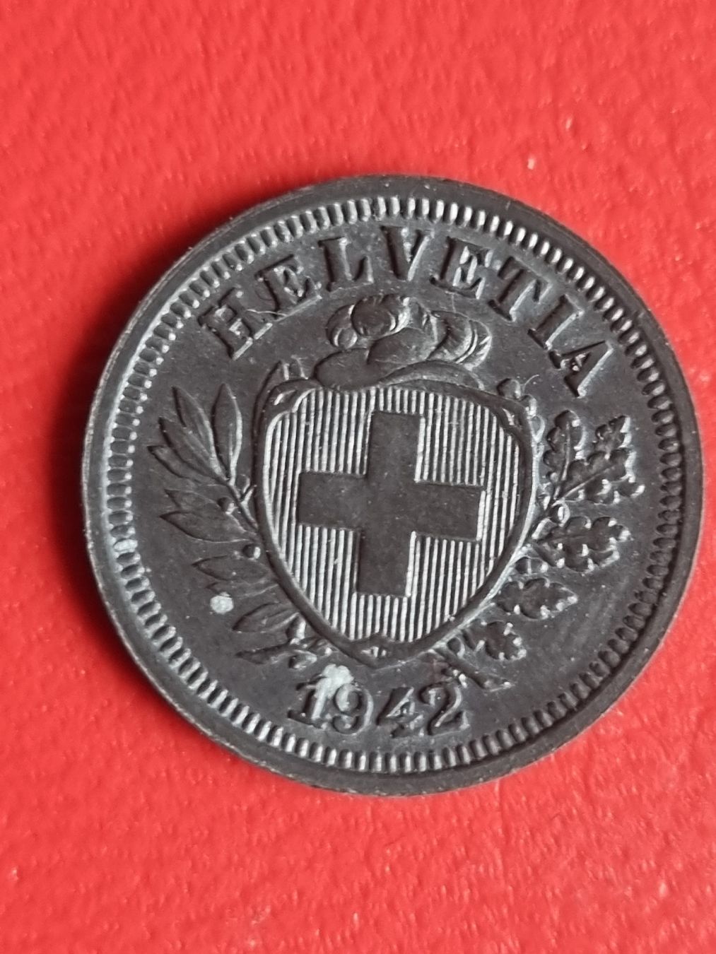 Toutes les monnaies: 1 RAPPEN SCHWEIZ - JAHR 1942 – D'occasion à Heimenschwand par rog_p7h9
