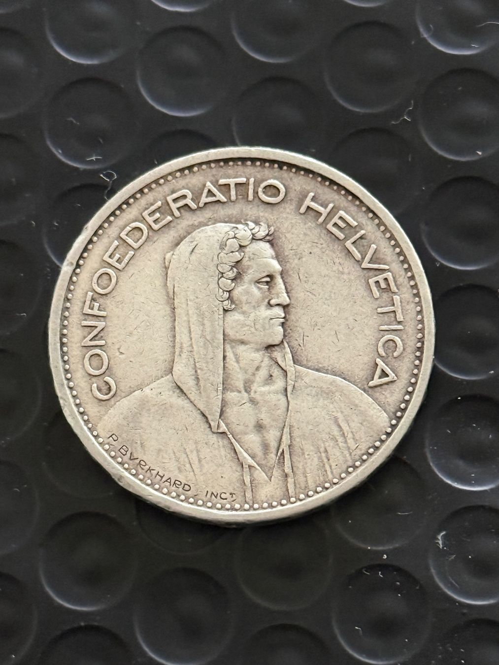 Tutti le monete: 5 Franken 1937  Rar – Usato da Wallisellen venduto da SWISS_SILVER1