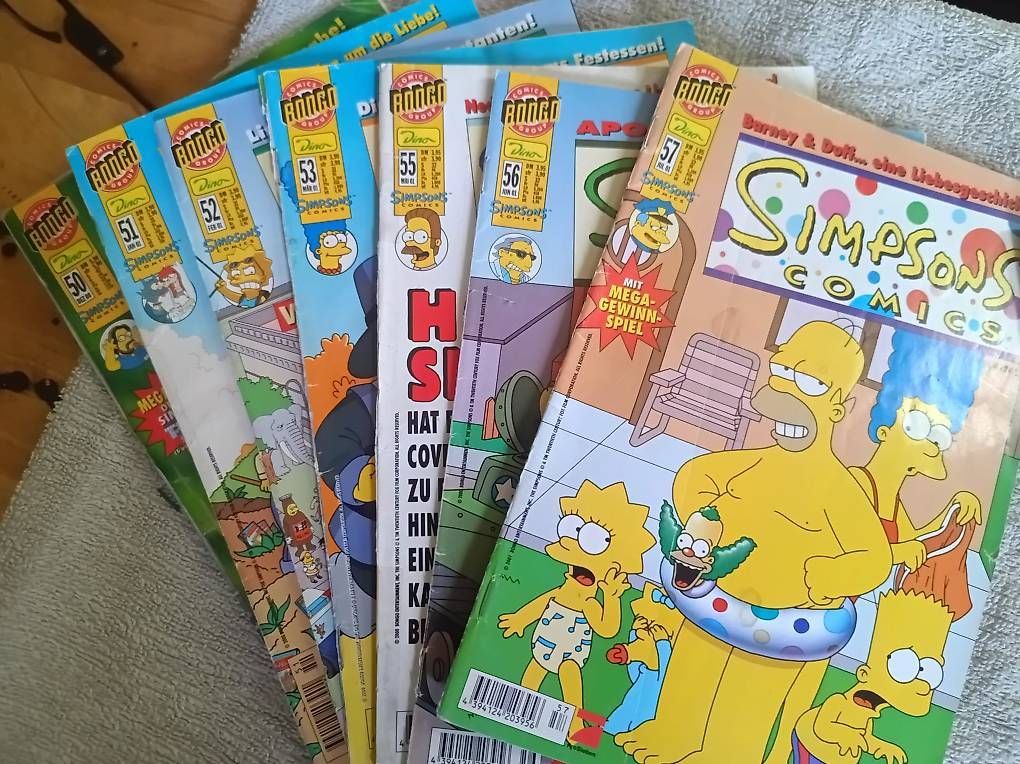 Fumetti: Simpsons Comics, kleine Sammlung – Usato da Steckborn venduto da insane99 3