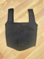 Zara Black Corset Top - Size S - Worn Once - Great Look!