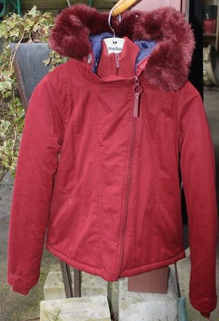 Winterjacke BENCH neu mit Fell gr s
