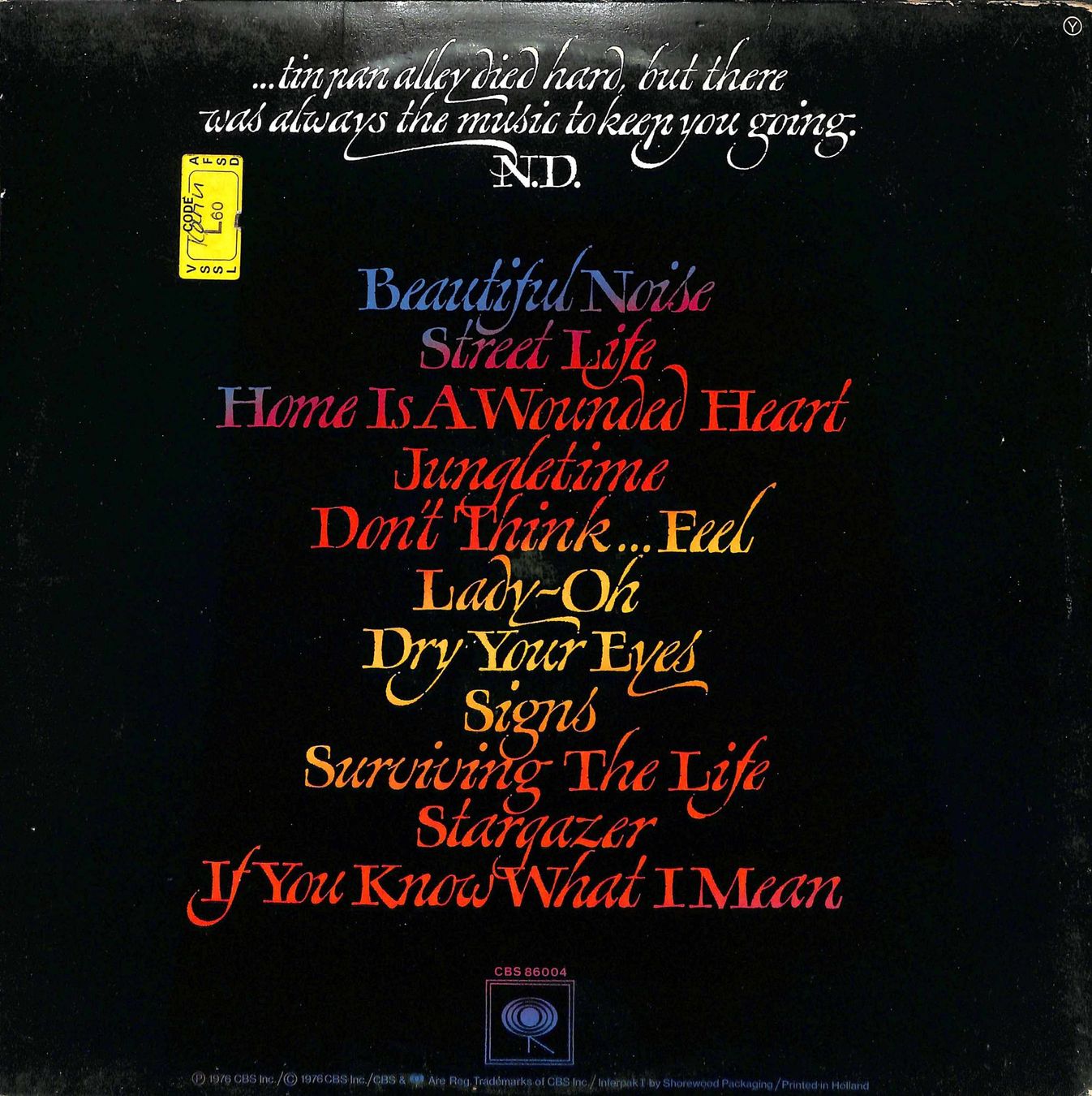 Dischi in vinile: LP: Neil Diamond - Beautiful Noise – Usato da Trimmis venduto da Dres2 1