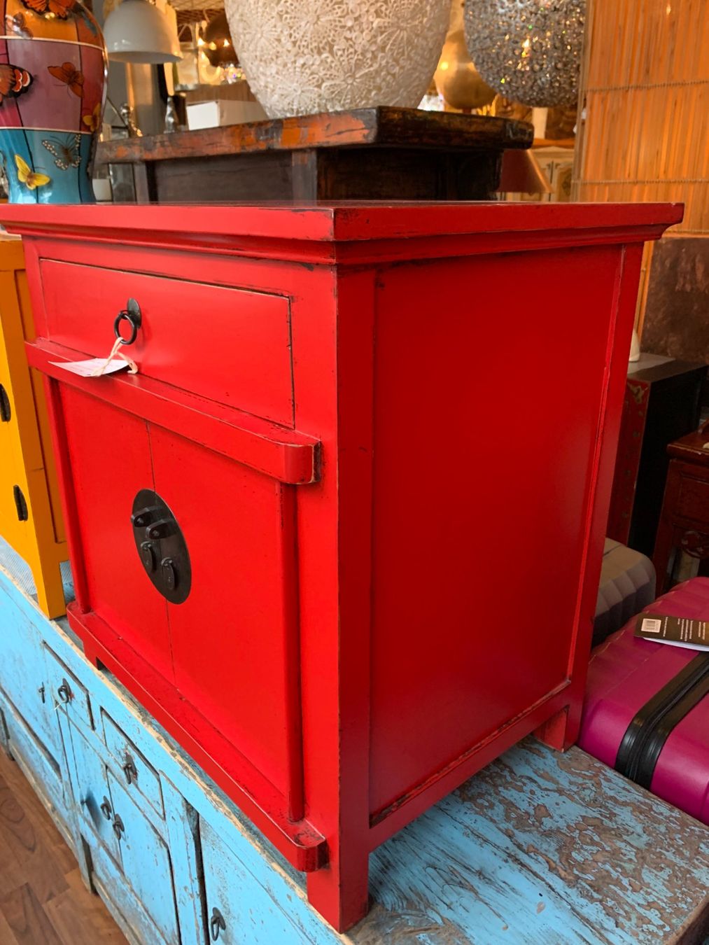 Cassettiere: Chinesische Kommode rot | LIQUIDATIONSVERKAUF – Nuovo (secondo la descrizione) da Luzern venduto da juliam_ 4