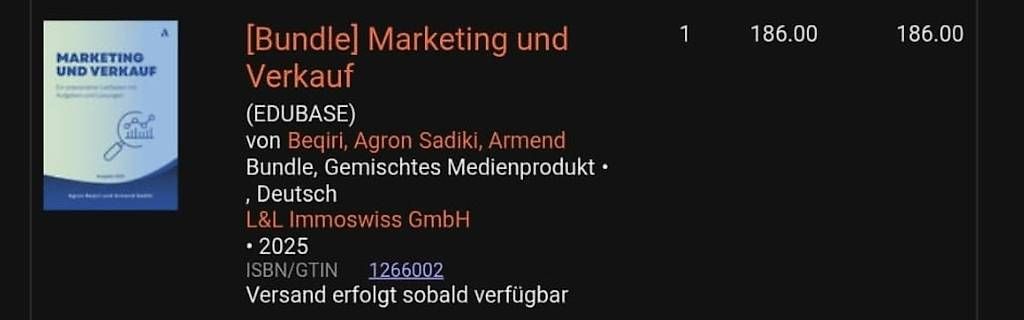 Libri: Marketing und Verkauf – Usato da Gränichen venduto da Jamie_M94 2