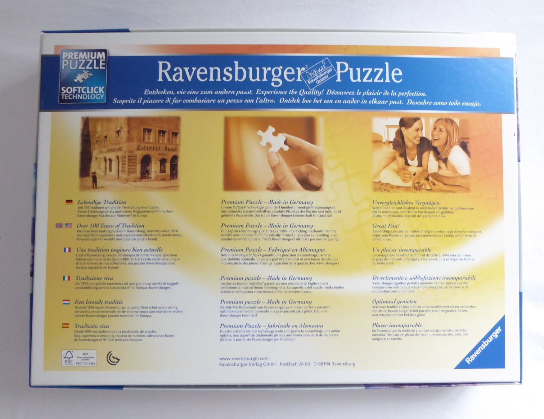 Ravensburger Puzzle: Ravensburger PUZZLE - Winterwölfe – Usato da Mauren venduto da Yeelen 2