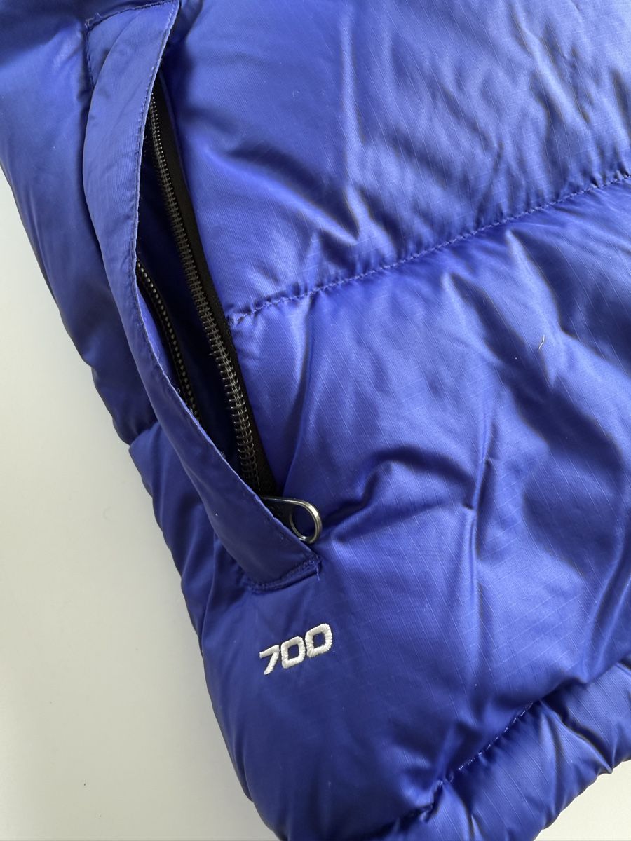 North Face Gilets & Westen: The North Face Puffer-Weste Retro Nuptse 700 - Blau/Schwarz – Gebraucht aus Herisau von rico.sn25 5
