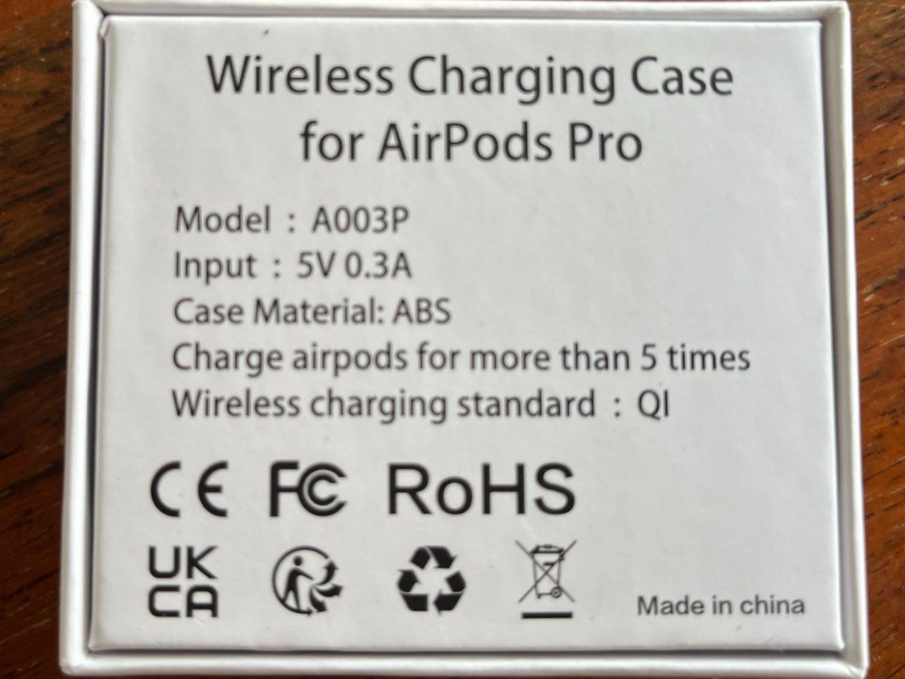 Ladegerät: Ladecase für AirPods Pro2 – Neu (gemäss Beschreibung) aus Zürich von Isabela_14 1
