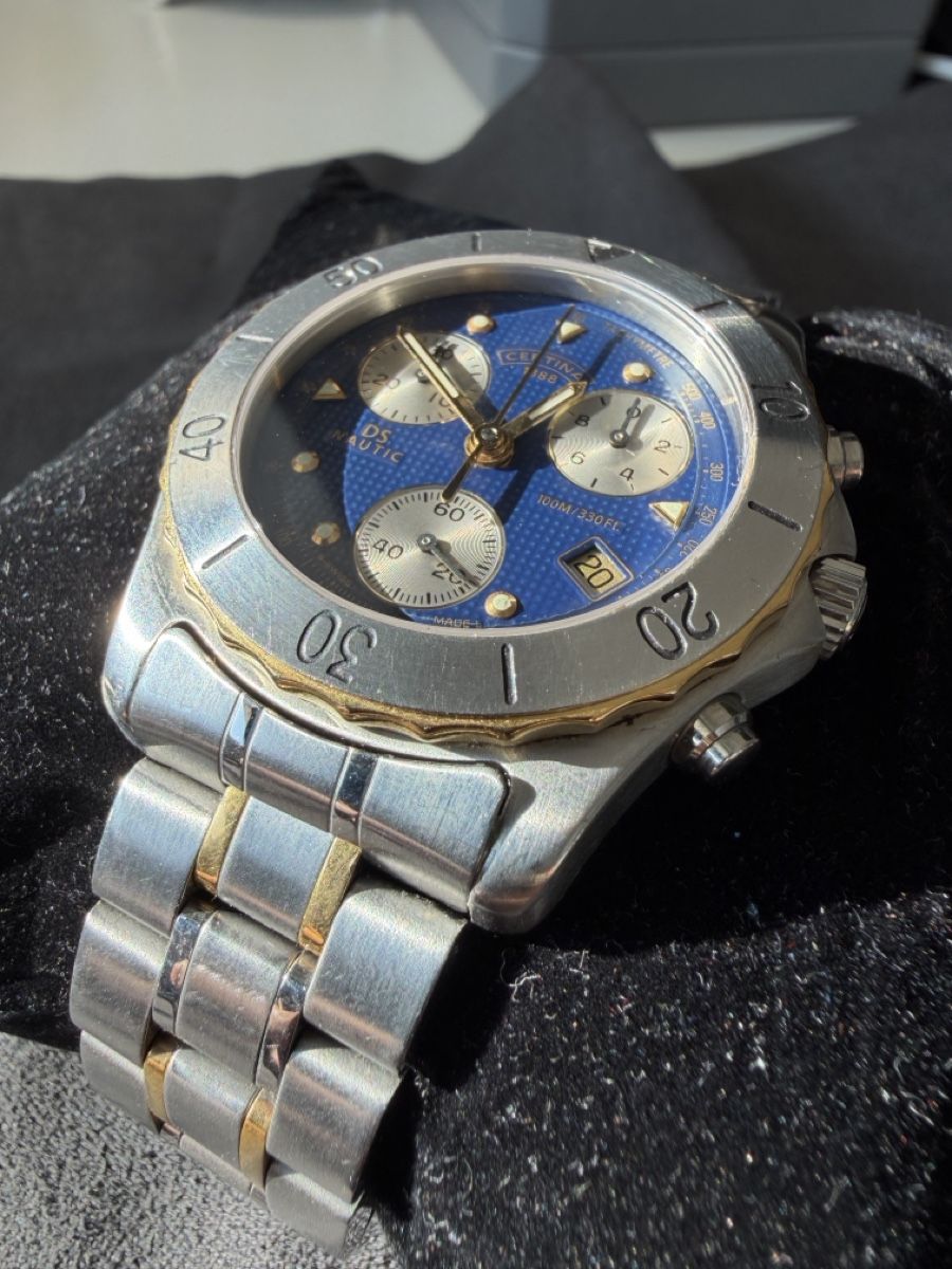 Certina Orologi: Certina DS Nautic Chronograph UHR – Usato da Zürich venduto da Rocola26 1