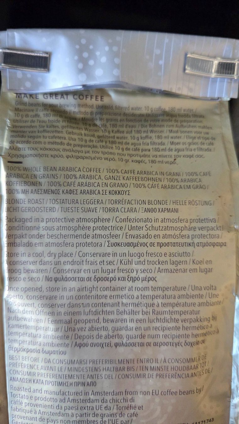Cibi & Specialità: Espresso blonde roast smooth & sweet. Gemahlen – Nuovo e nell'imballaggio originale da Bern venduto da Debo99 2