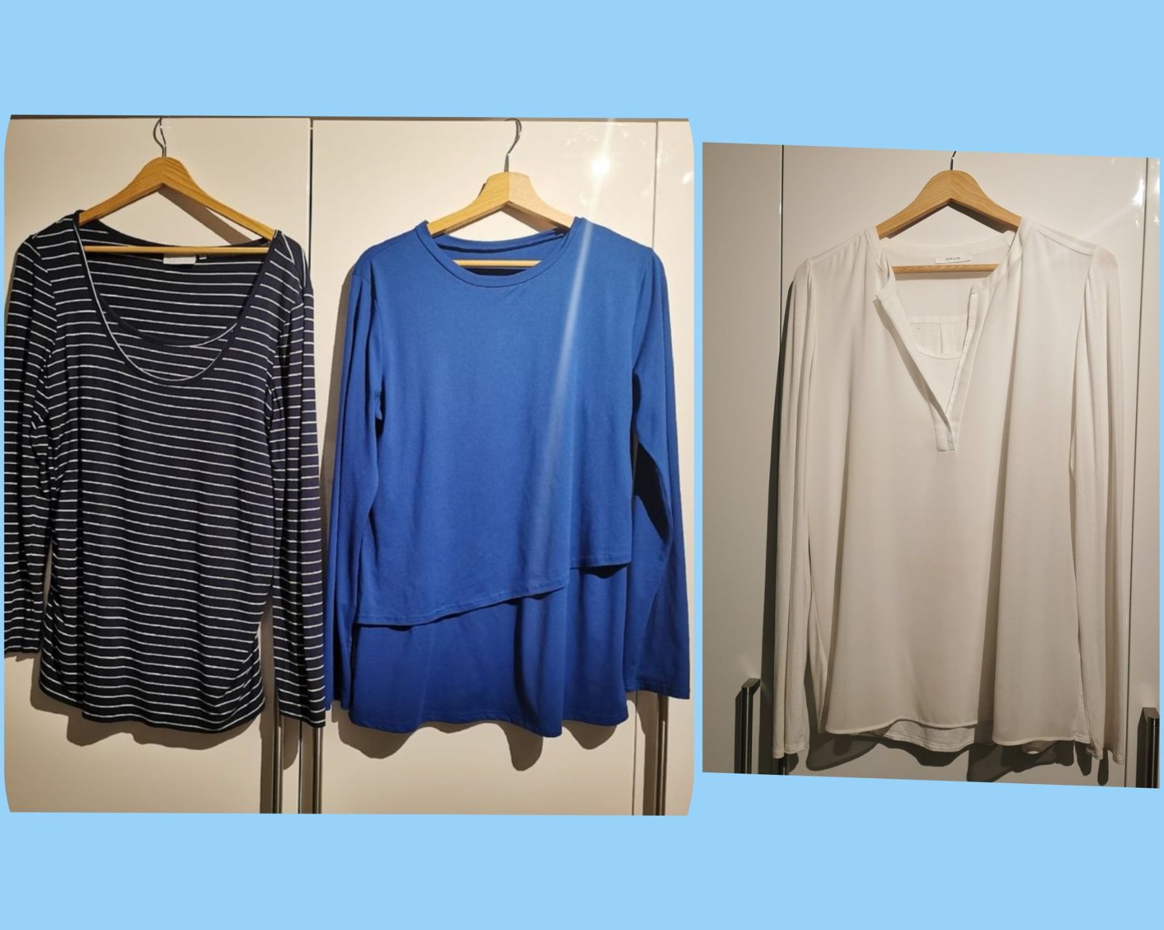 Lotti di vestiti: Stillshirts / Umstandsmode Grösse M – Usato da Fahrwangen venduto da honi210