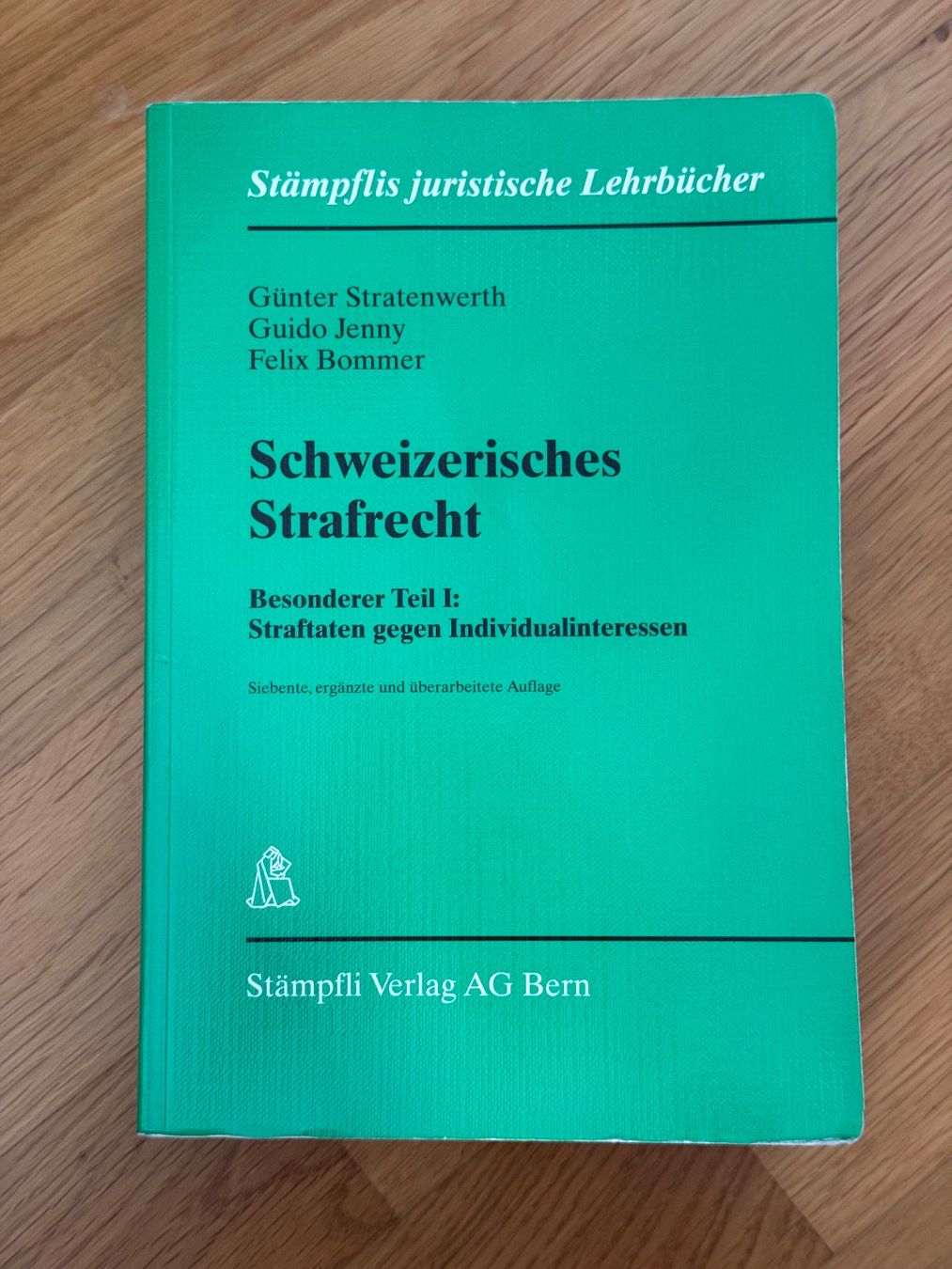 Libri: Schweizerisches Strafrecht, Besonderer Teil I, 7. Auflage – Usato da Steinhausen venduto da sar_ph7q