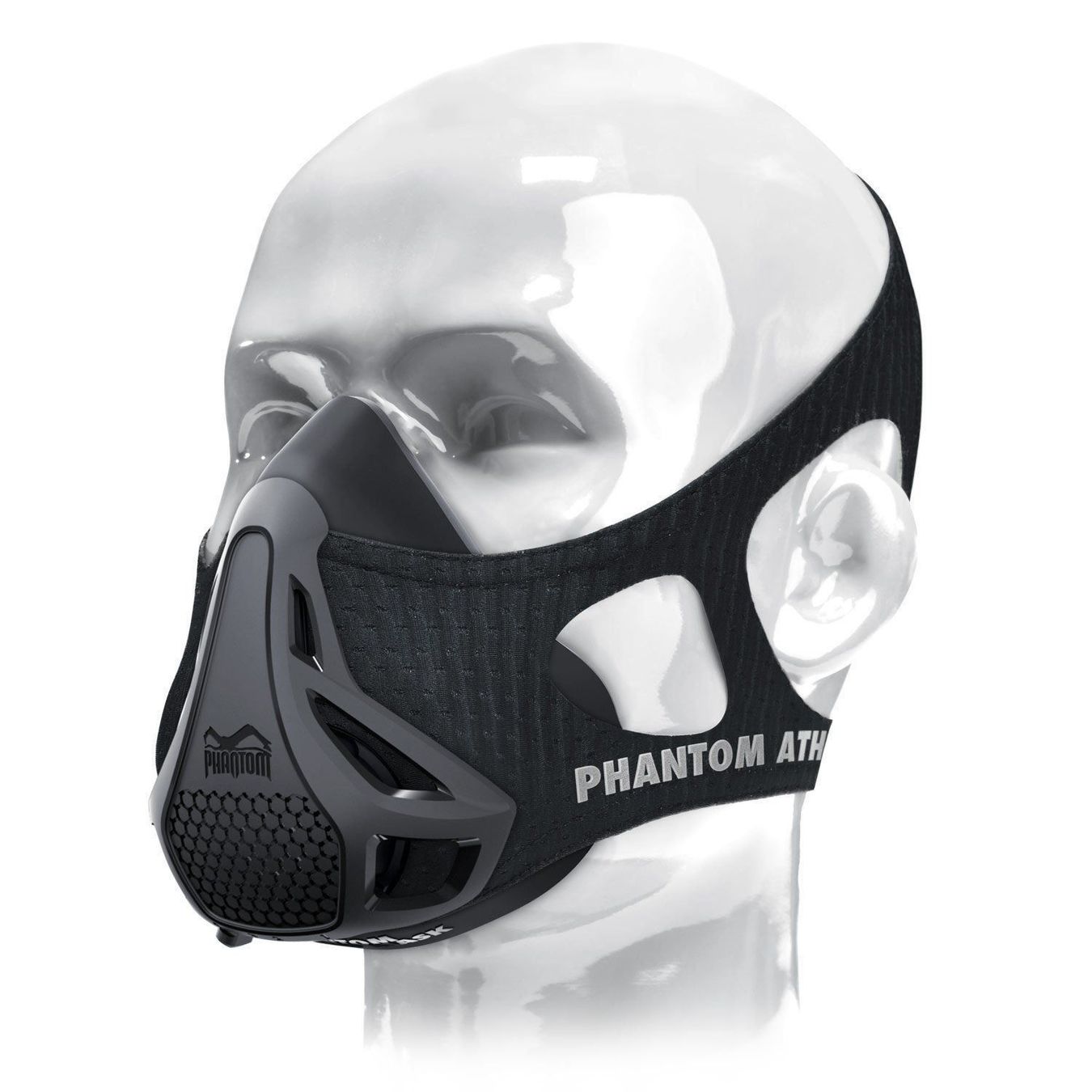 Protezione per viso e udito: Phantom Athletics Trainingsmaske - S,M, L - Gratis Versand – Nuovo e nell'imballaggio originale da Muri AG venduto da fightandfitness.ch 2