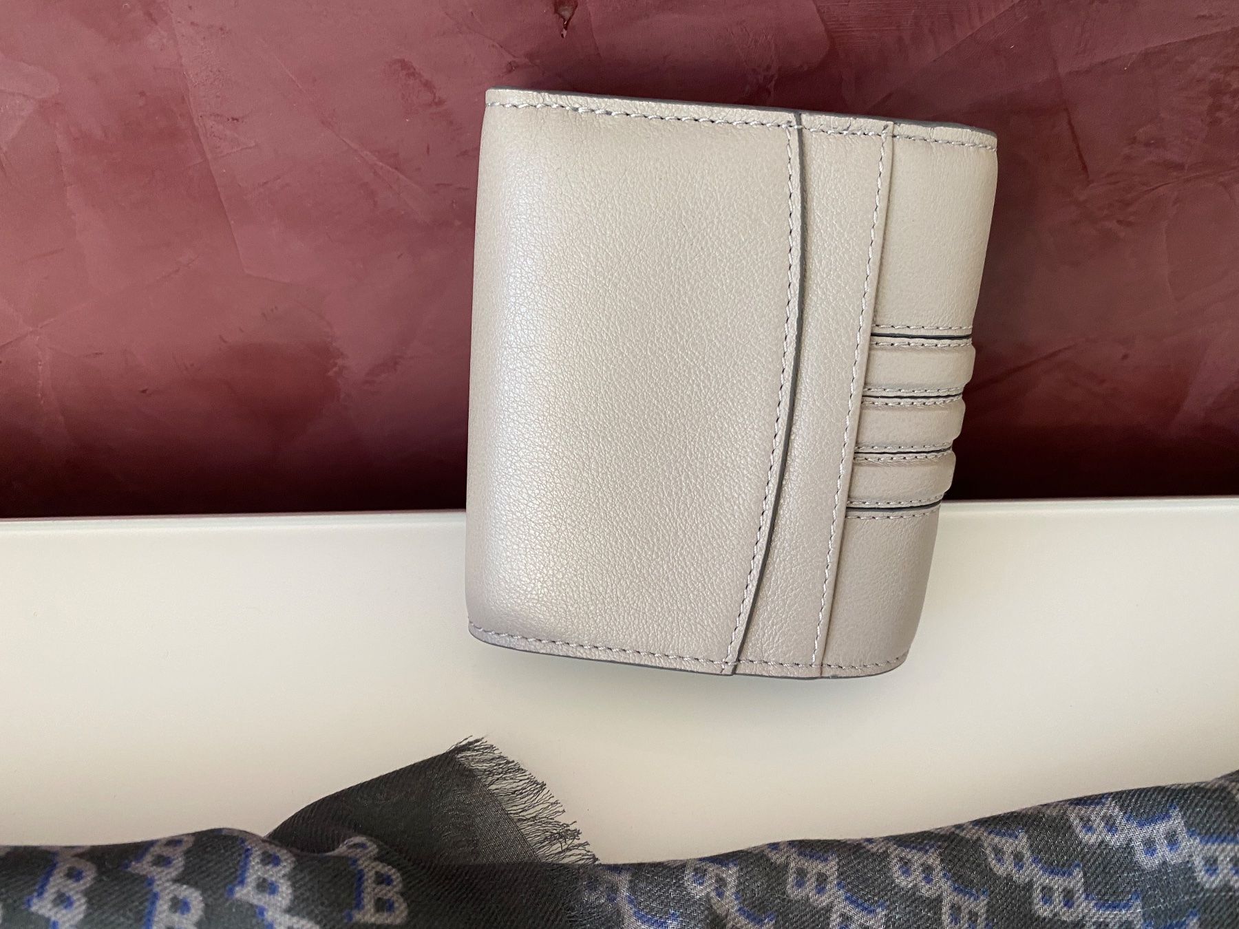 Bally Portamonete: Bally Geldbörse Blessy tri-fold leather wallet – Nuovo e nell'imballaggio originale da Volketswil venduto da praxis12 5