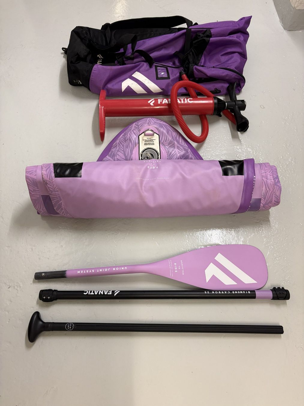 Tavole da surf e di nuoto: SUP Board Diamond Air Pocket Fanatic 10'4" – Usato da Zürich venduto da Antina 3