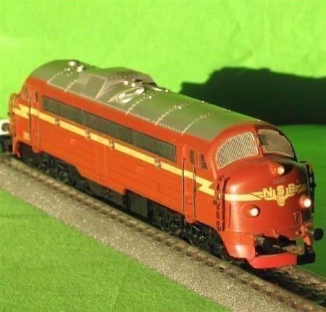 NSB NOHAB Di 3 3.605 Märklin 3143 319*** | Kaufen Auf Ricardo