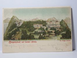 Bürgenstock  ,  Hôtels 1901