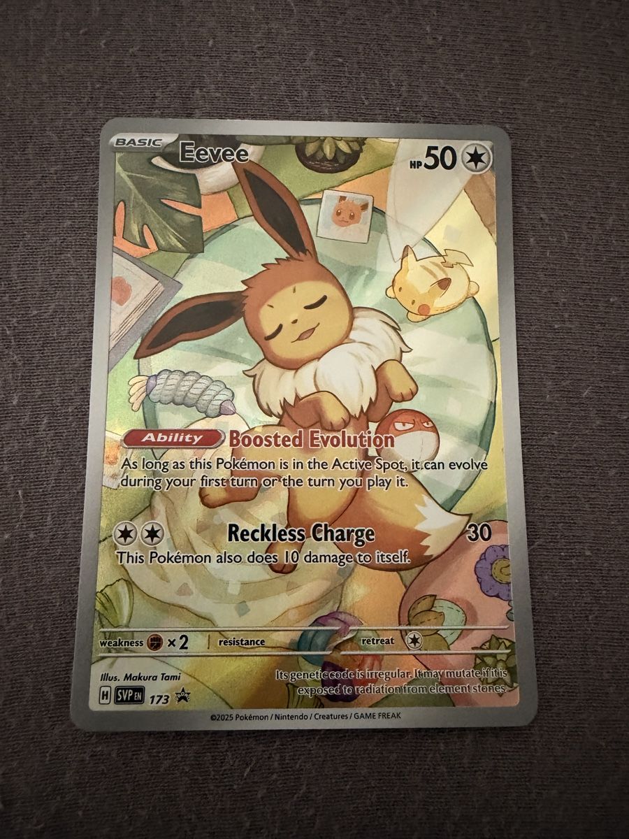 Pokémon Carte collezionabili: Pokemon Eevee Promo 173 Prismatic – Nuovo (secondo la descrizione) da Massagno venduto da pokecoach