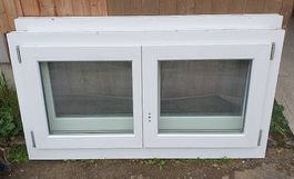 Fenster- Kunststofffenster, 2 Flüglig, IV, DK, Querformat