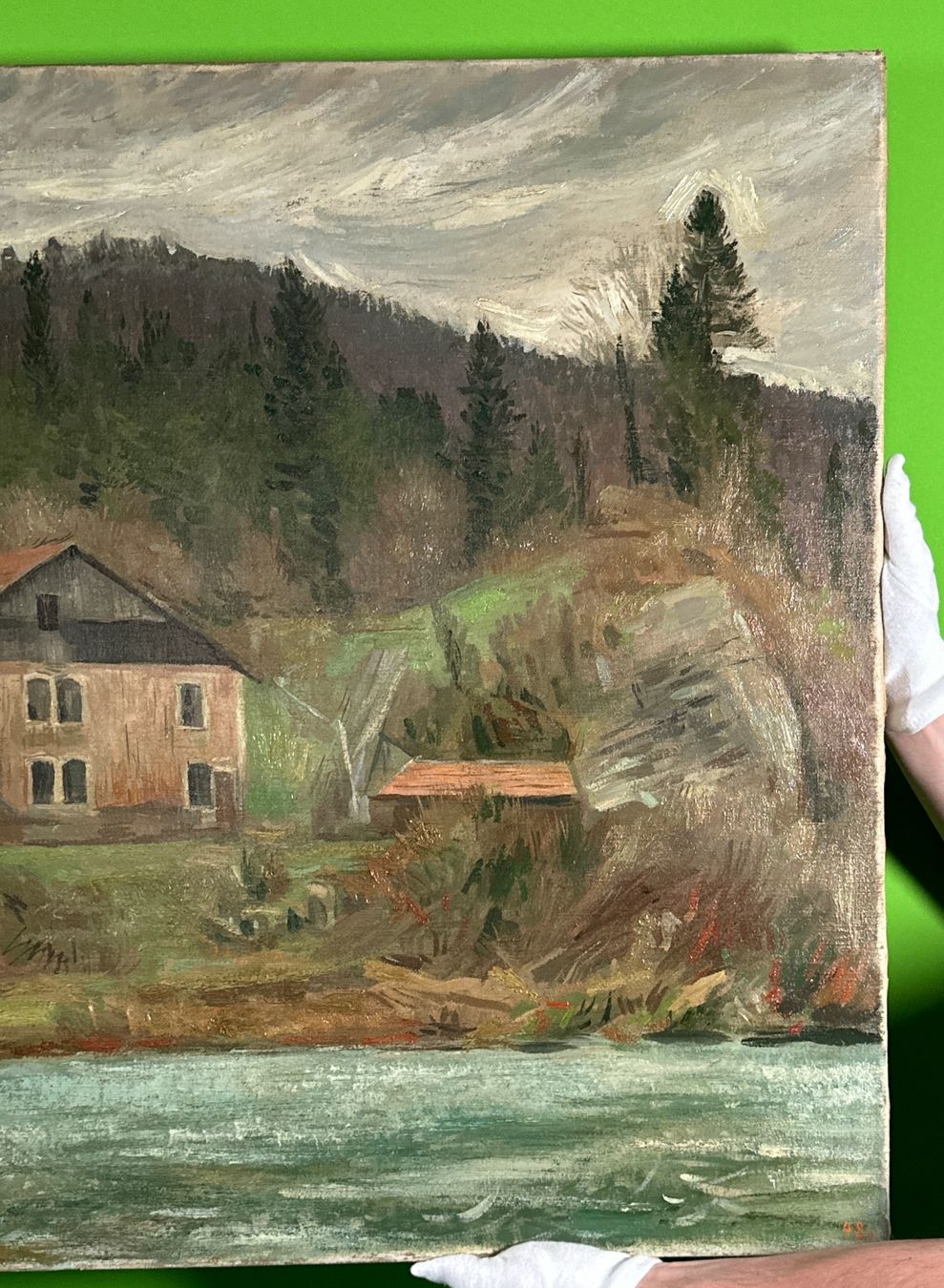 Dipinti: Aurèle René Barraud grosses Gemälde – Usato da Horgen venduto da eli_9xdn 4