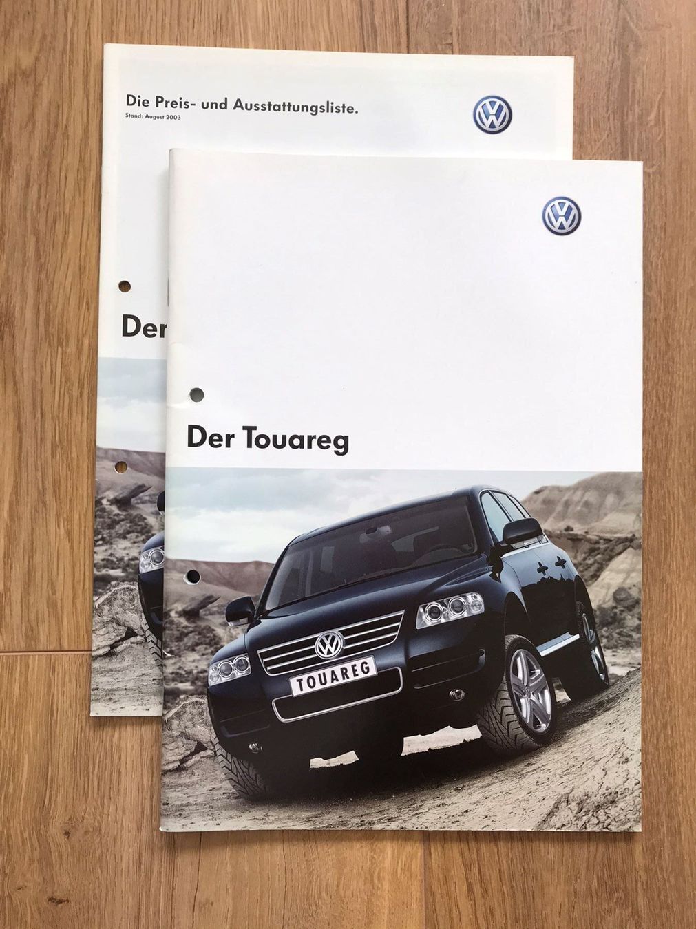 VW Dokumente: Prospekte VW Touareg & Tiguan – Gebraucht aus Freienstein von Golfbueb 5